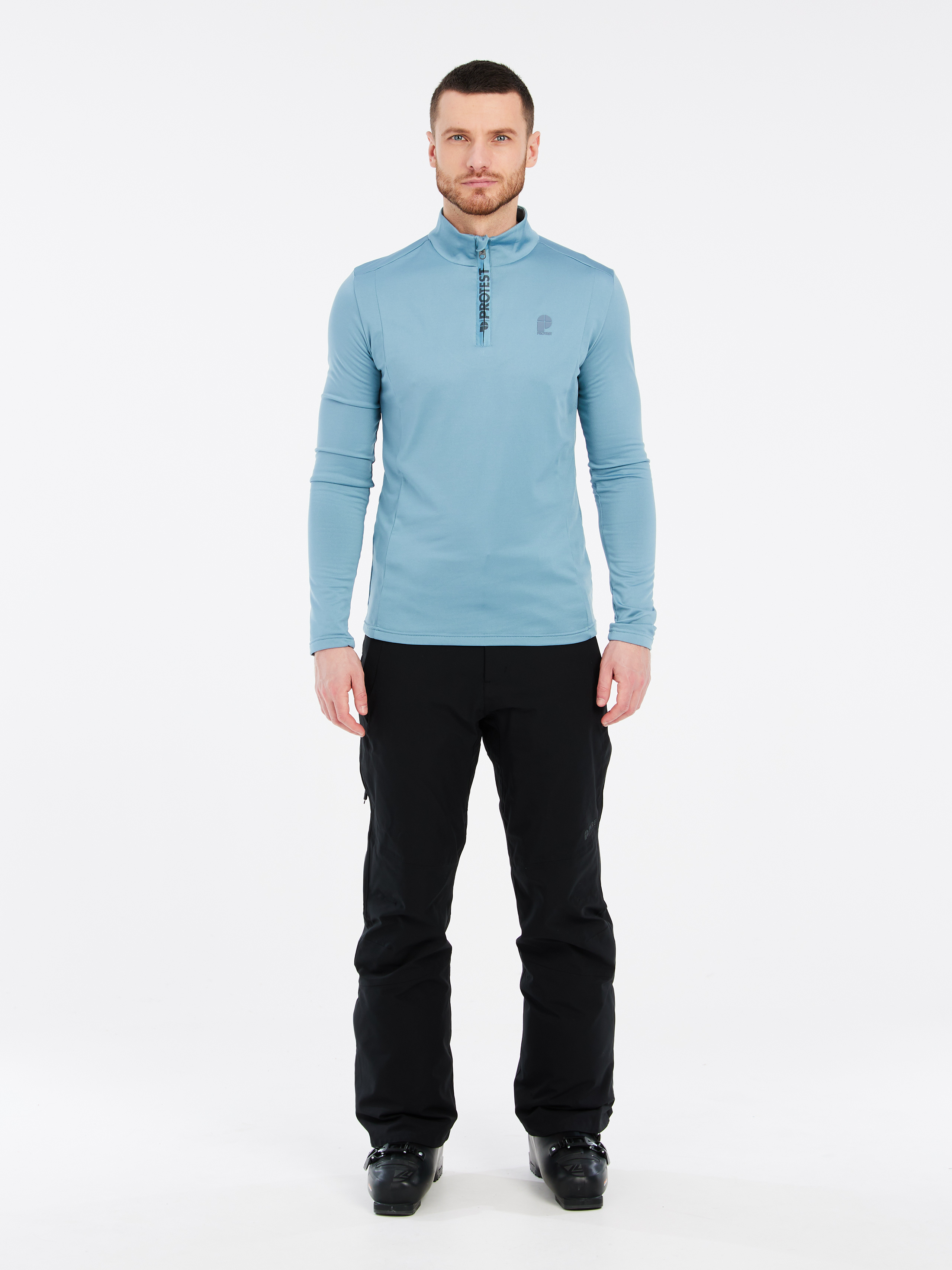 REPUBLIC R.P.M CREW FLEECE フリースジャケット L スノーボード インナーウェア REPUBLIC リパブリック R.P.M CREW
